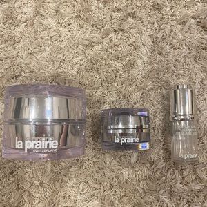La Prairie empty cosmetics jar